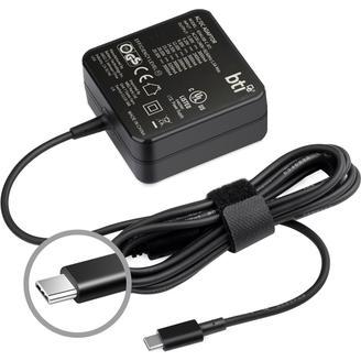 Thumbnail - Origin Storage BTI 65WUSB-C, Notebook, Indoor, 90-250 V, 47/63 Hz, 65 W, 20 V (65 W), Notebook Netzteil, Schwarz