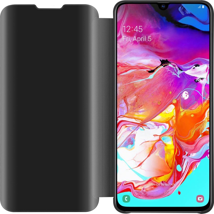 Immagine prodotto Cadorabo Copertina per specchietto retrovisore Smart View a libro (Samsung Galaxy A70)