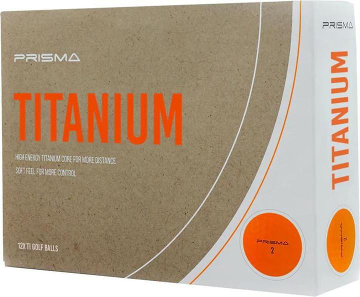 Actual product image Masters Prisma Titanium Golf Balls (Pack of 12)