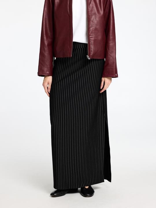 Immagine prodotto Selected Femme Maxi gonna gessata in misto viscosa (L)