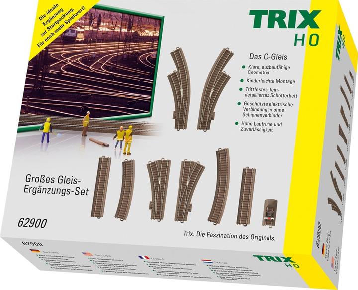 Image du produit Trix H0 Voie C T62902 Complément S (Piste H0)