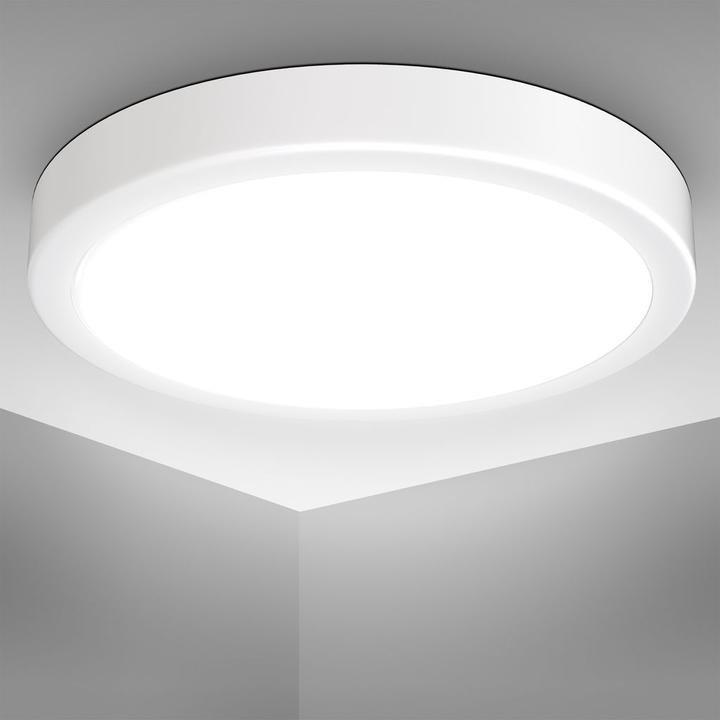 Produktbild B.K.Licht LED Deckenleuchte, weiss, 1xLED/18W (2000 lm)