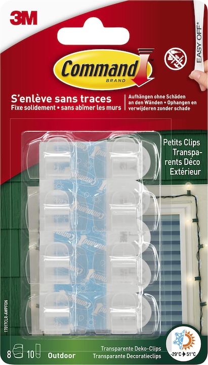 Image du produit Command Déco-clips de commande pour l'extérieur