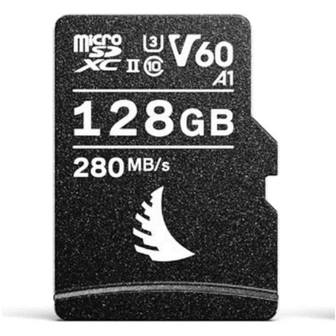Angelbird AV Pro (128 GB, microSDXC, U3, UHS-II), Speicherkarte, Schwarz