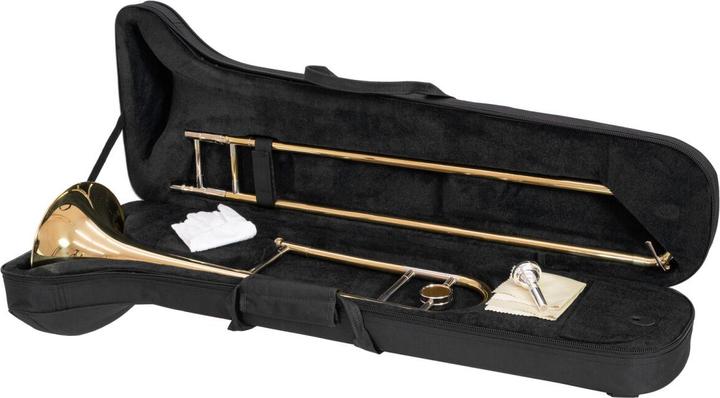 Immagine prodotto Dimavery TT-300 Trombone tenore in Sib, oro (Trombone, Si bemolle maggiore)