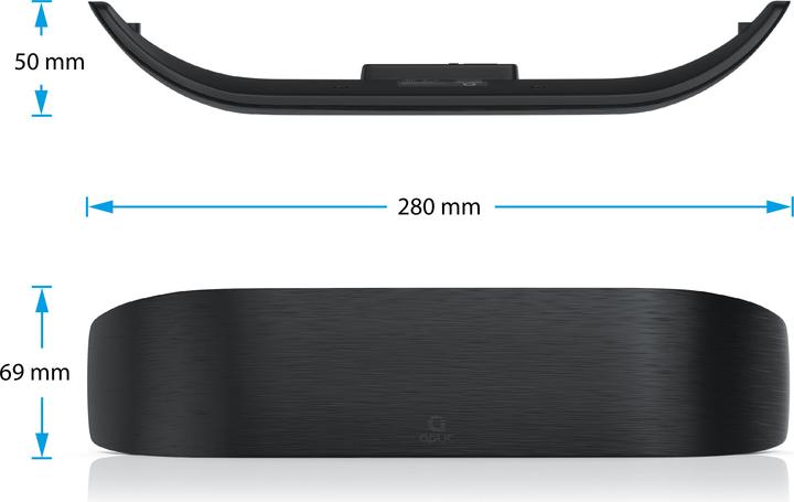 Produktbild Aplic DVB-T2, Antenne für Innenbereich, digitale aktive HD Innenantenne mit Netzteil (Zimmerantenne, 28 dB, DVB-T / -T2)