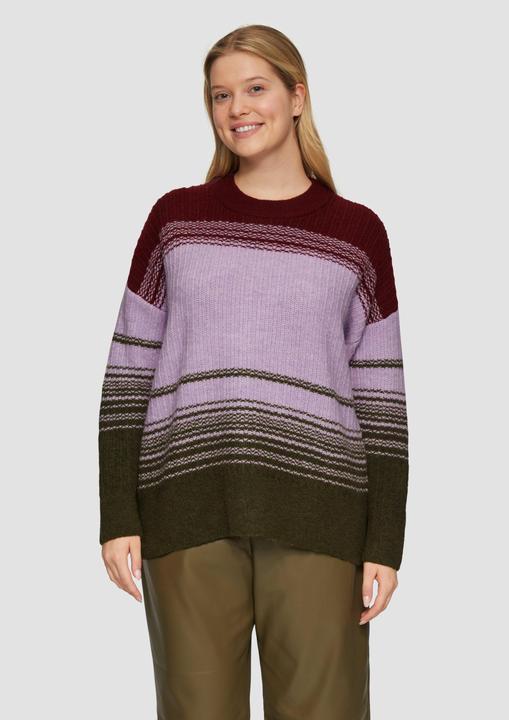 Image du produit S.Oliver Strickpullover Gestreifter Strickpullover im Relaxed Fit (50)
