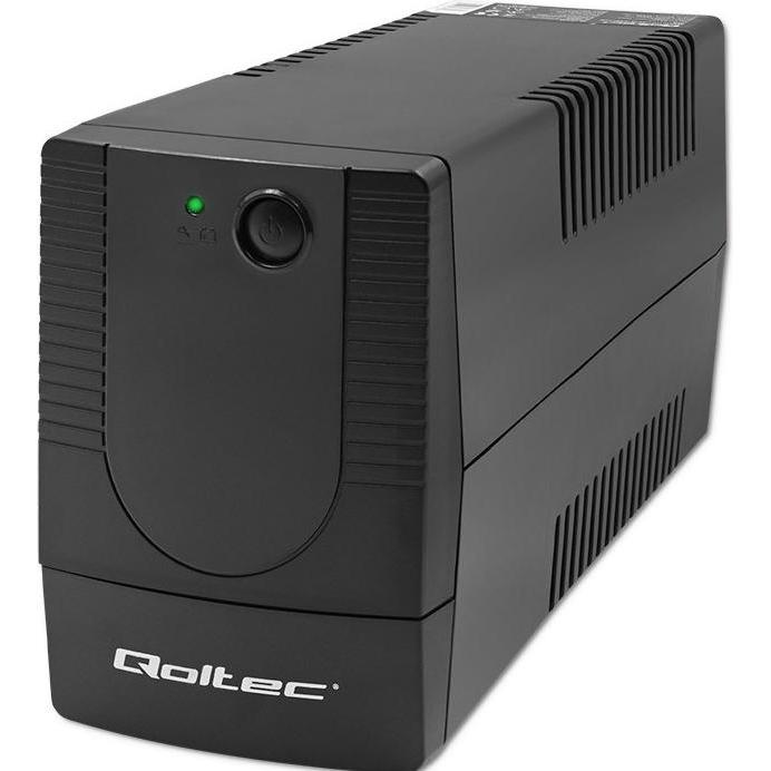 Qoltec Zasilacz awaryjny UPS Monolith 1000VA 600W (1000 VA, 600 W, Line-Interaktiv USV), USV