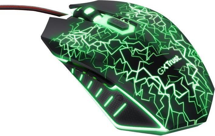 Produktbild Trust MOUSE USB OPTICAL GAMING/+MOUSE PAD 24752 (Kabelgebunden)