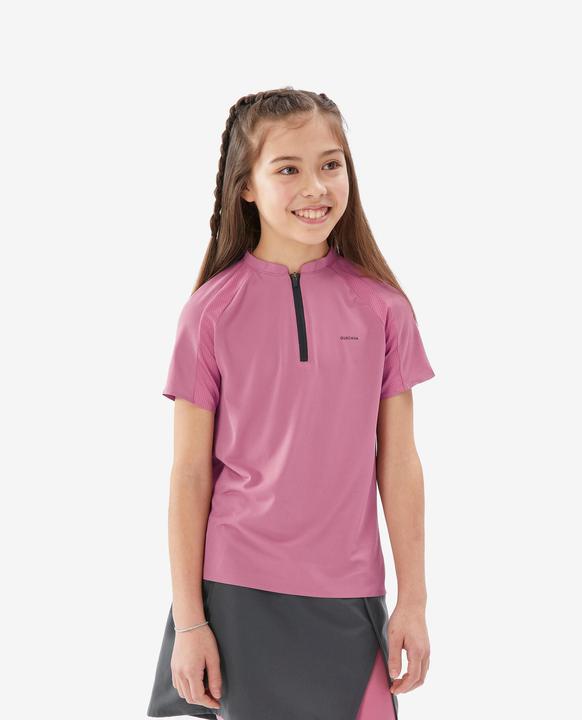 Immagine prodotto Quechua T-Shirt Kinder Gr. 122–170 Wandern - MH900 rosa (140)