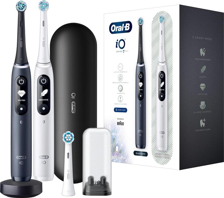 Produktbild Oral-B iO Series 7 + Sensitive Duo (Oszillierende Zahnbürste)