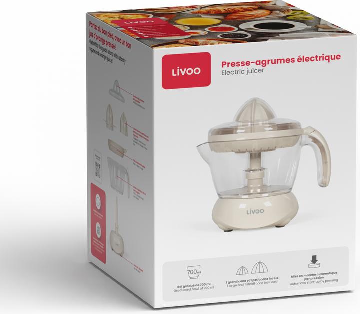 Actual product image Livoo Electric juicer