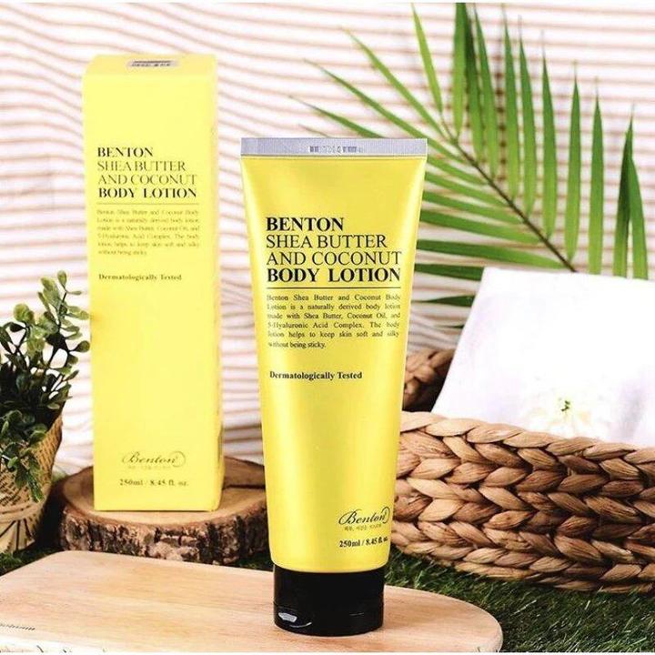 Actual product image Benton Shea Butter and Coconut Body lotion (Body lotion, 250 ml)