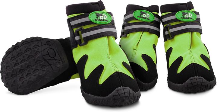 Actual product image All for Paws AFP All Road Boots Green XXL (XXL, Dog boots)