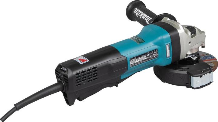 Produktbild Makita SZLIFIERKA KĄT.125mm GA5093X01 1900W WŁĄCZNIK ŁOPATKOWY, REG.OBR., HAMULEC (125 mm)