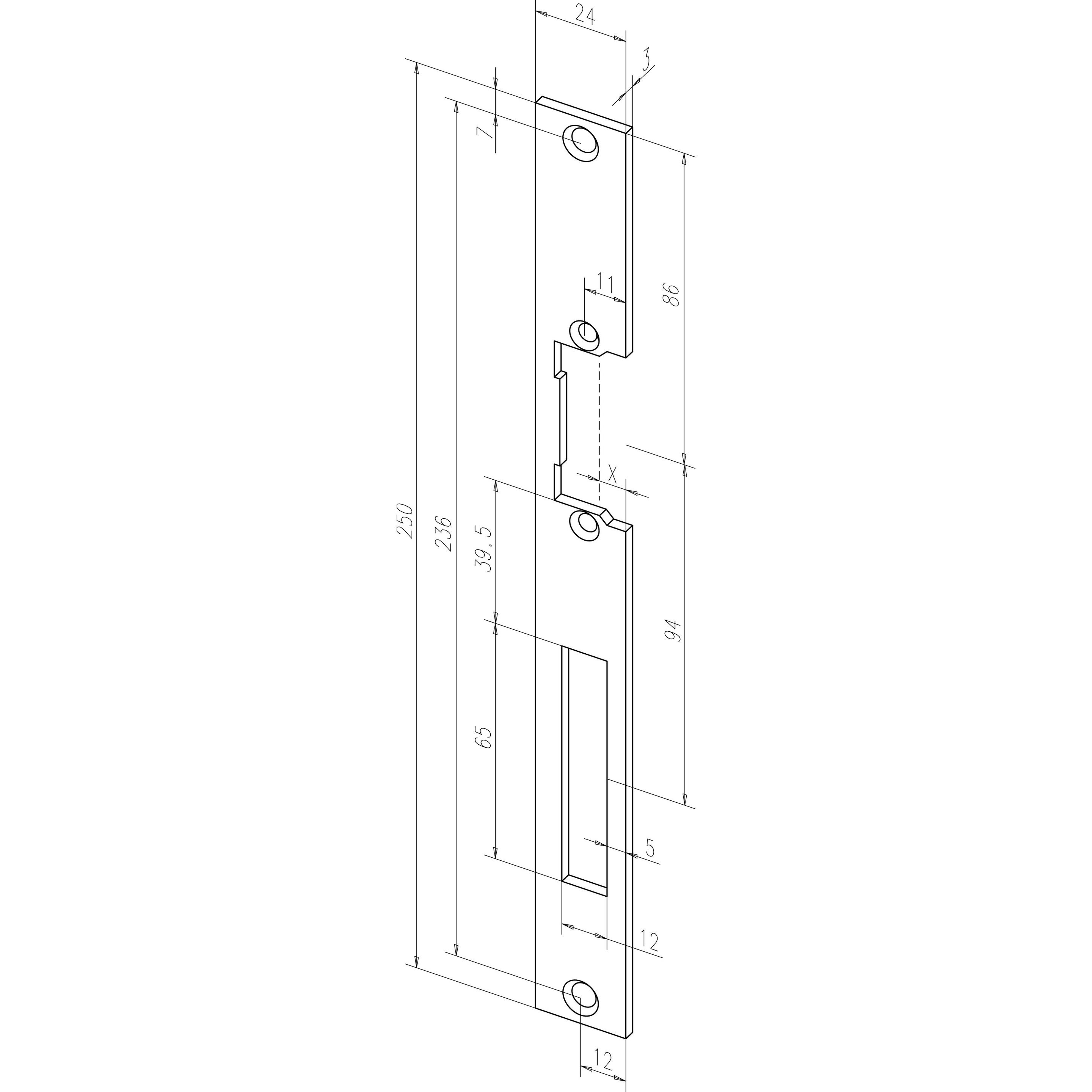 effeff, Maniglia + Guarnizione porte, -33141 (Maniglia della porta, Set di porte)