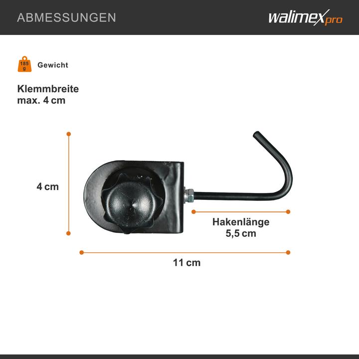 Actual product image Walimex Clamp hook (Mounting)