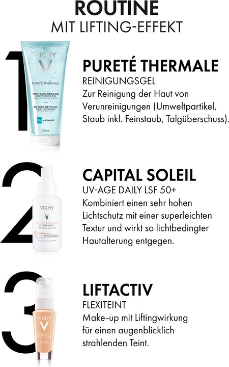 Produktbild Vichy Liftactiv Flexiteint Make-up gegen Falten (45 Gold)
