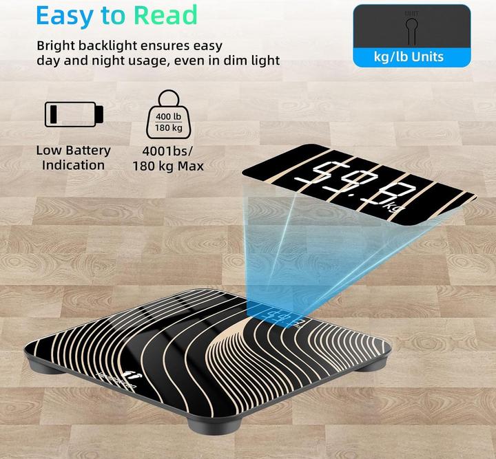 Produktbild Healthkeep Digitale Personenwaage (180 kg)