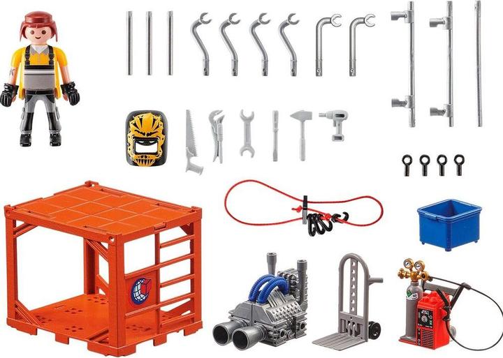 Produktbild Playmobil Containerfertigung (70774, Playmobil City Action)