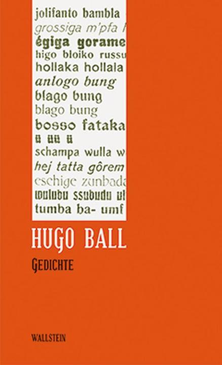 Produktbild Sämtliche Werke und Briefe 01. Gedichte (Deutsch, Eckhard Faul, Hugo Ball, 2016)