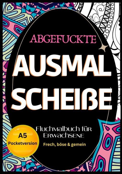 Produktbild Milles:Fluchmalbuch für Erwachsene A5 P (A5)