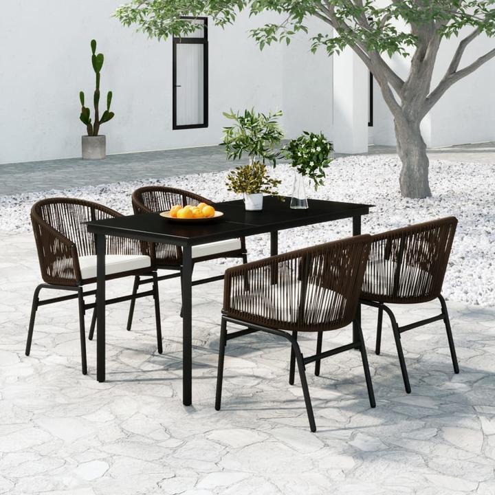 Produktbild vidaXL Garten-Essgruppe (140 x 70 x 74 cm)