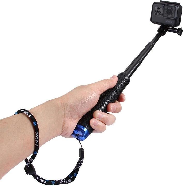 Actual product image Puluz Selfie Stick for sports cameras PZ150 (black)