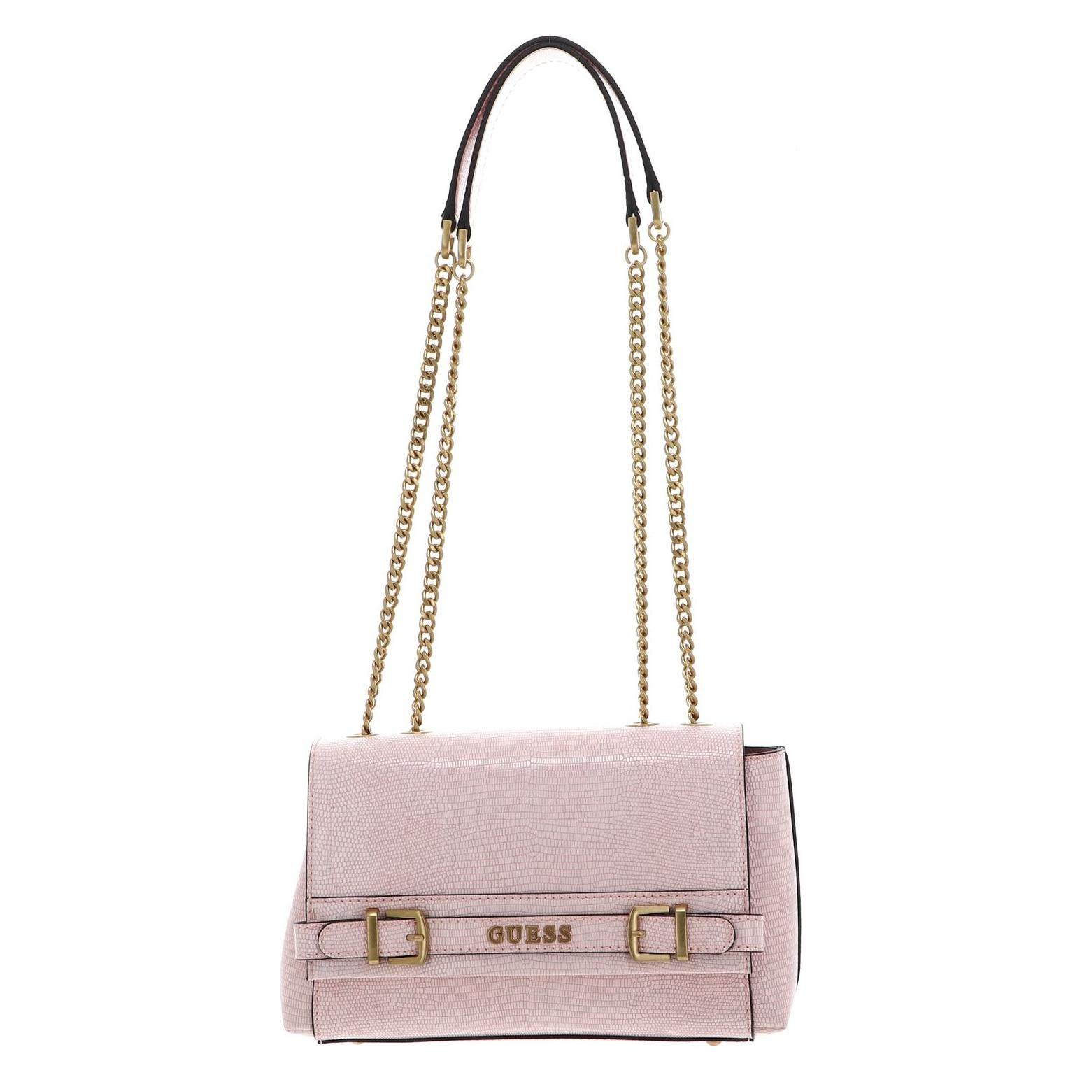 Guess, Damen, Handtasche, Sestri Convertible Xbody Flap Bag, Rosa