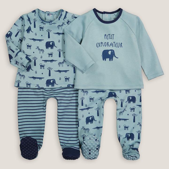 Image du produit La Redoute Collections Pack de 2 pyjamas (68)