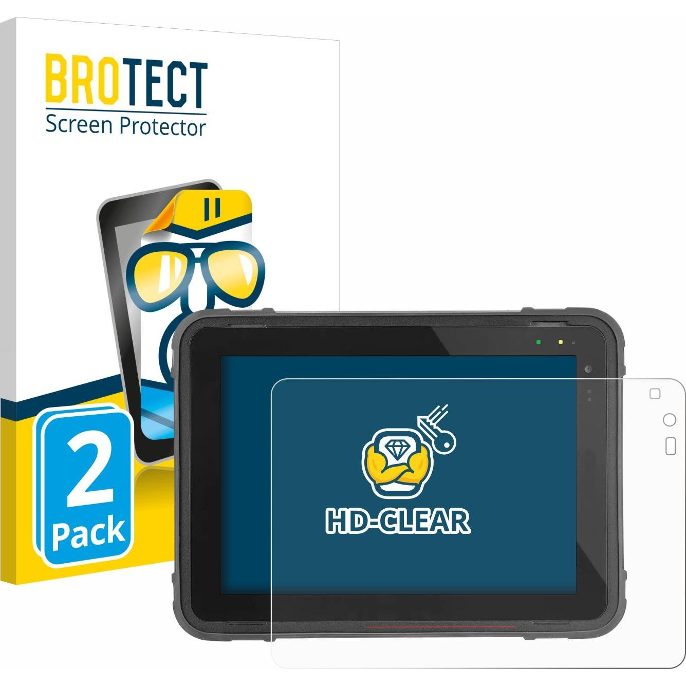 BROTECT, Fahrzeug Navigation Zubehör, Schutzfolie Displayschutz Klar