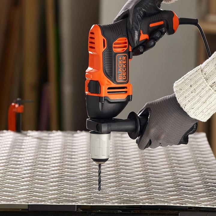 Actual product image Black & Decker 850W Hammer Drill + 32 Acc