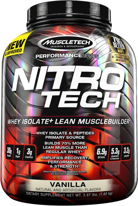 Image du produit Muscle Tech Nitro Tech (Banane, 1 pcs, 1800 g)
