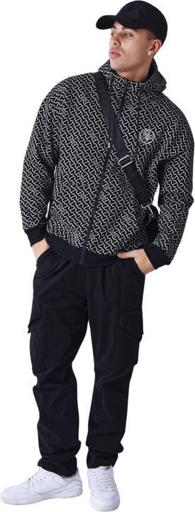 Actual product image Project X Paris Zip-up hoodie with monogram print (S)