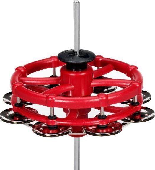Actual product image Latin Percussion LP 193 Click Hi-Hat Tambourine with Drumsticks (Timbrel)