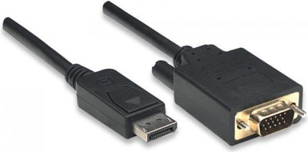 Actual product image Techly DisplayPort — VGA (1.80 m)