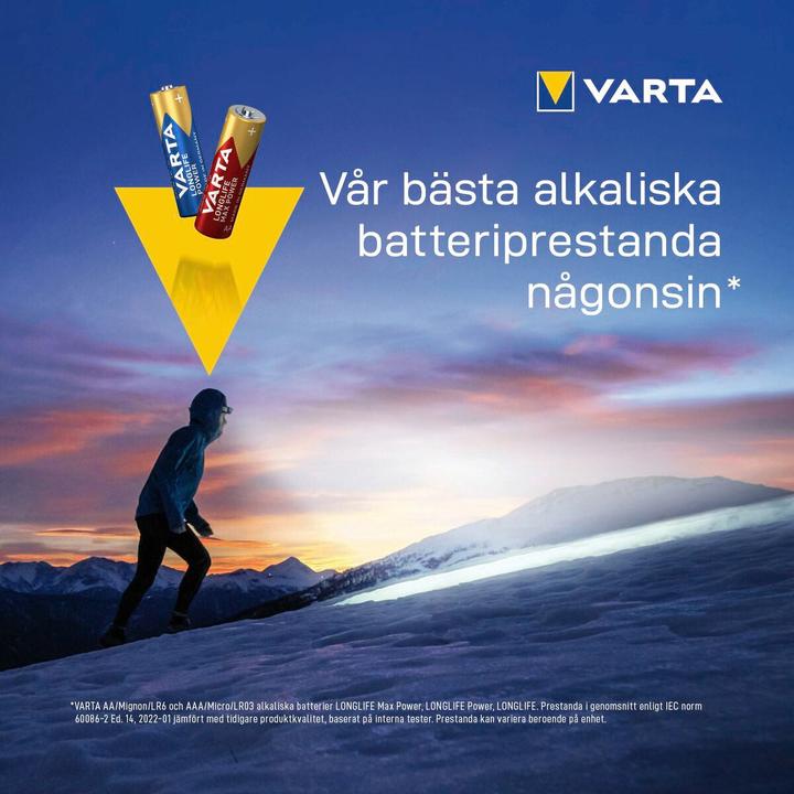 Actual product image Varta Longlife Power (24 pcs., AA / LR6 / LR06 / Mignon / R6 / R14505, 2970 mAh)