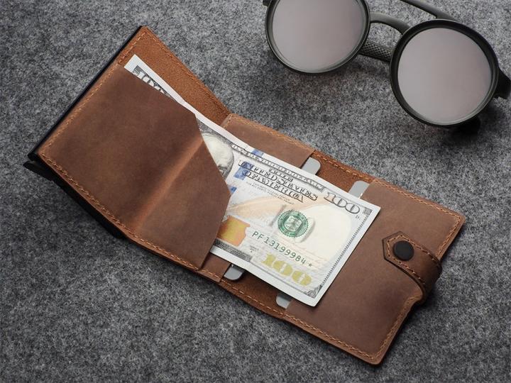 Actual product image Pularys Wallet HIKER credit card holder