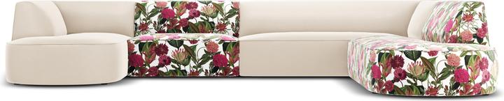 Beige, Garden Rose Pattern