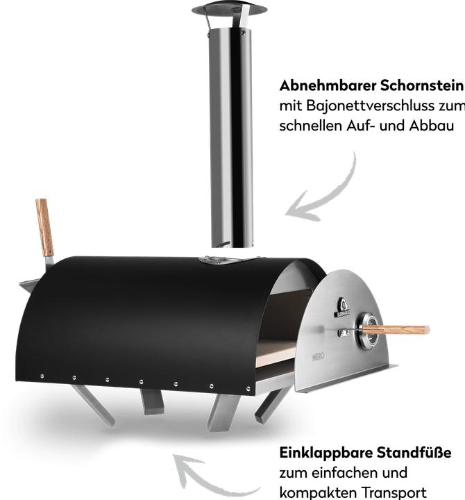 Produktbild Burnhard Nero (Pizzaofen Holz)
