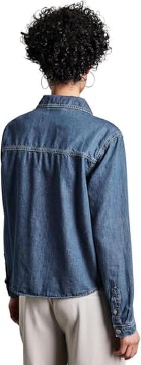 Immagine prodotto Street One Camicia jeans con colletto, maniche lunghe e tasche (38)