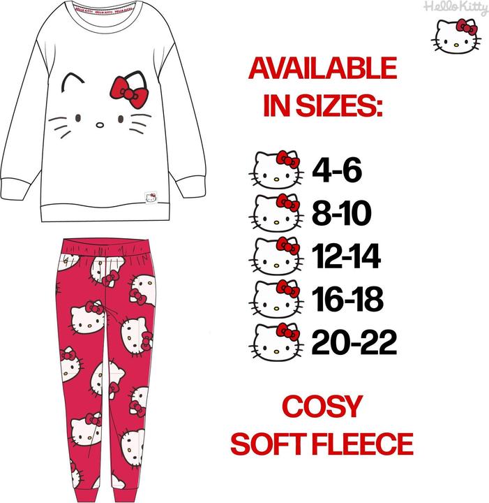 Image du produit Hello Kitty - Ensemble de pyjama long - Femme (32)