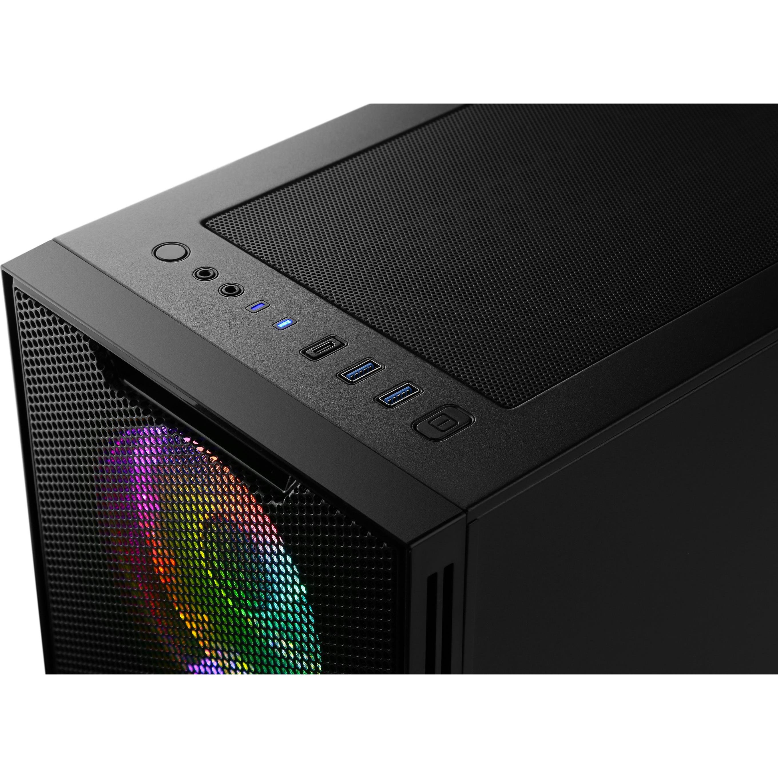 Thumbnail - CSL M10500 (AMD Ryzen 5 7600, 16 GB, 1000 GB, Radeon RX 6500 XT), PC, Schwarz
