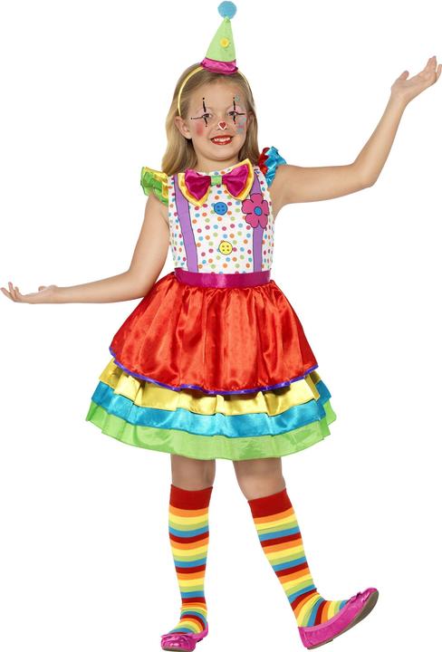Produktbild Smiffys Clown - Mädchen - Deluxe (110, 122)