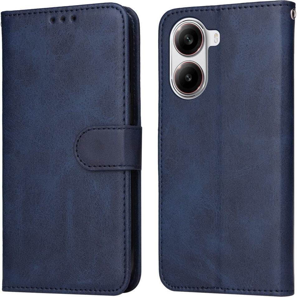 Cover-Discount Xiaomi Poco X7 Pro - Premium Handyhülle Etui (Oppo AX7 Pro), Smartphone Hülle, Blau