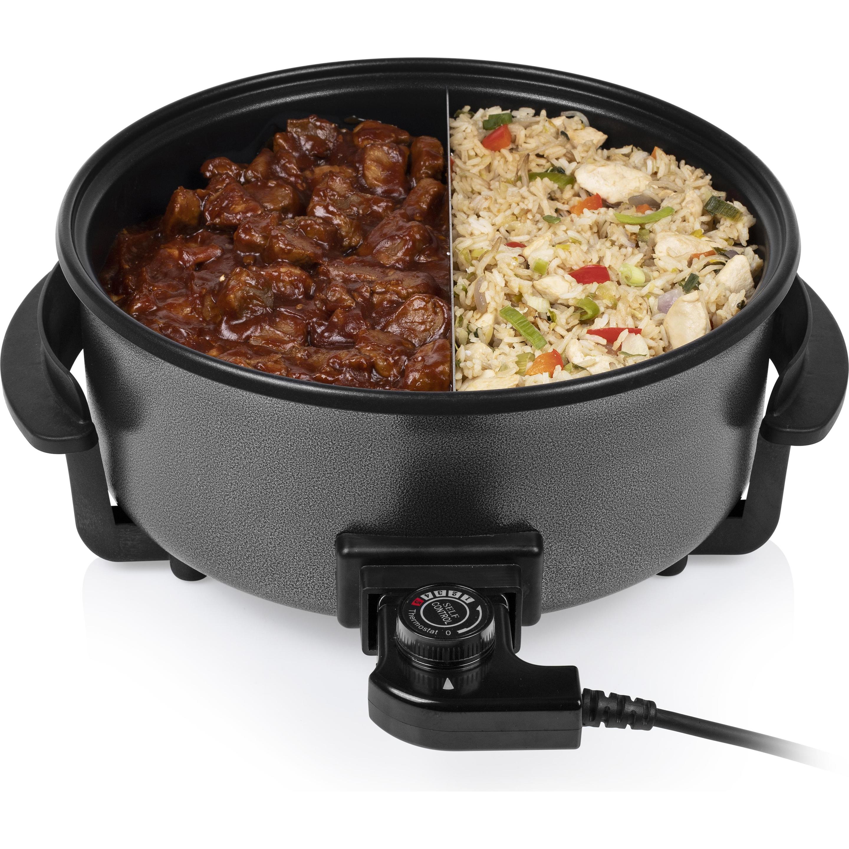 Tristar PZ-9135 Multifunktionale Grillpfanne XL, Tischgrill, Schwarz