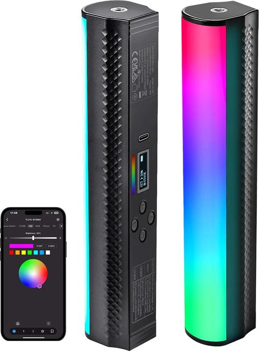 Actual product image Neewer Neweer TL21C RGB LED color photo light (Rod light)