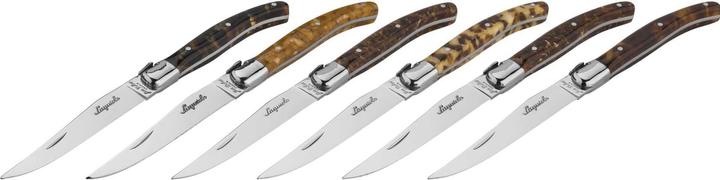Laguiole Jean Dubost Couteau à steak Acrylique 6 pcs.