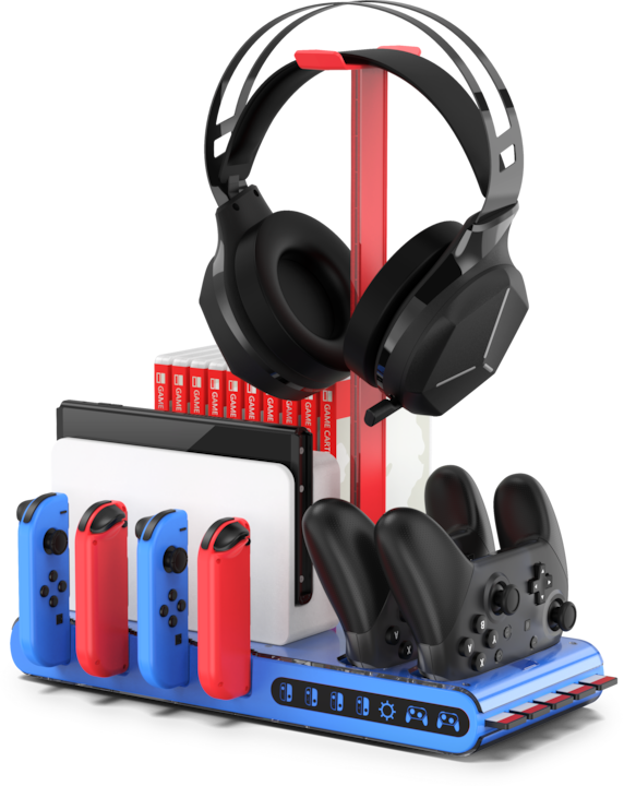 IMP Switch/OLED DLX & LED Charge and Store Stand (Switch)