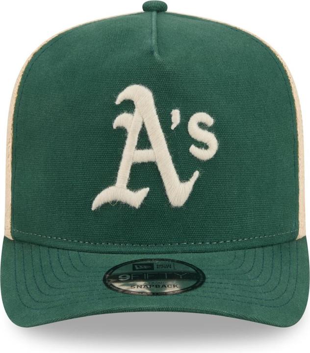 Produktbild New Era 9Fifty A-Frame Cap - Grained Oakland Athletics (One Size)
